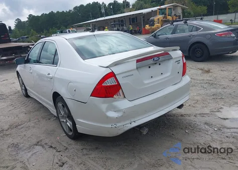 2011 Ford Fusion Sport из США, поврежденный, VIN 3FAHP0DC2BR143270
